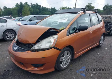 2009 Honda Fit Sport from USA, damaged, VIN JHMGE88609S023334